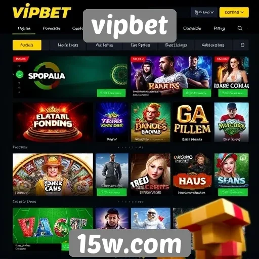 Análise da oferta de jogos no site vipbet